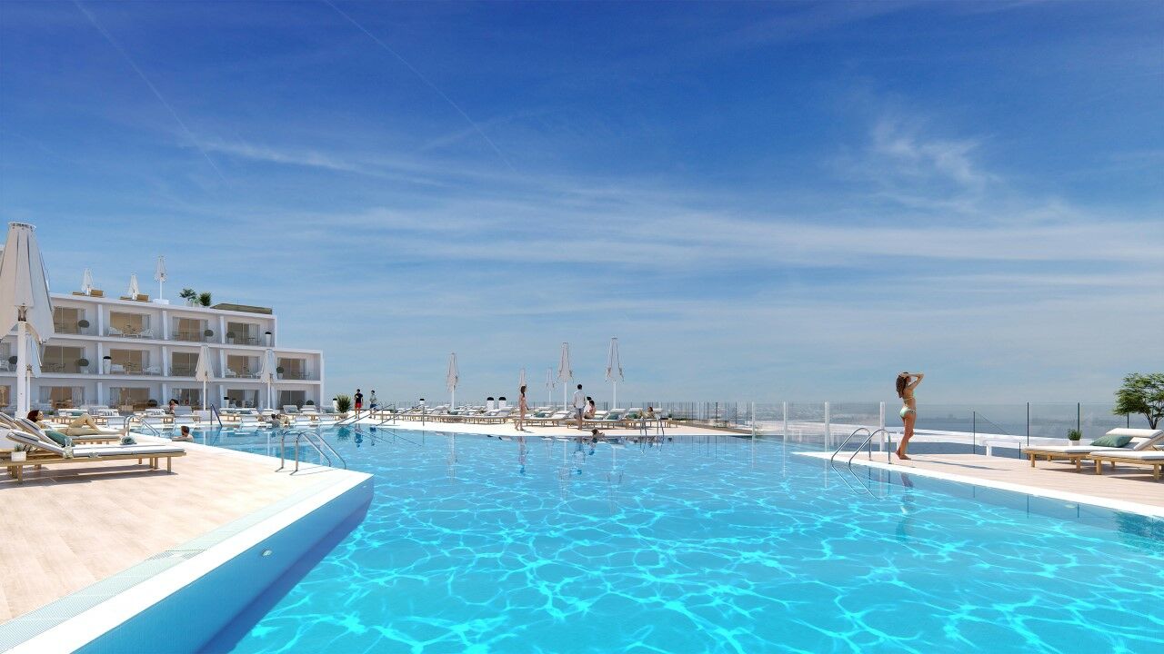 厄尔巴马略卡岛日落海水浴酒店 Palmanova 外观 照片